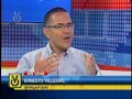 Entrevista Venevisión: Ernesto Villegas, candidato a la Alcaldía Metropolitana