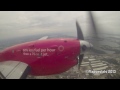 Saab 340 Landing, w/ Rapid Approach into Tampa | Full HD 1080p