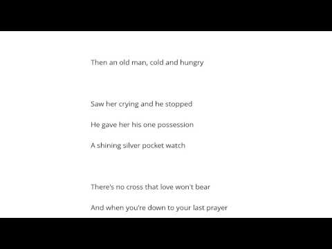 No There's No Cross That Love Won't Bear Video