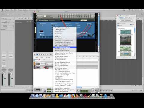 How to Rewire Logic Pro and Reason 4 - Part 1