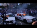 2011スタンレーカップ後のバンクーバーでのクレイジーファンの暴動  