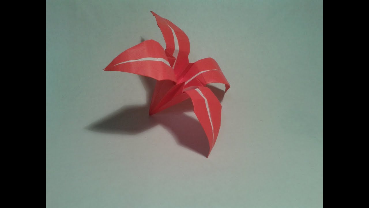 cool origami flower instructions