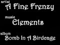 A Fine Frenzy - Elements