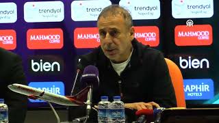 Trabzonspor'da Abdullah Avcı Alanyaspor maçı sonrası konuştu!