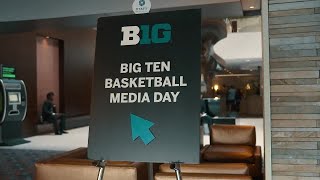 Men's Basketball Experiences Big Ten Media Day