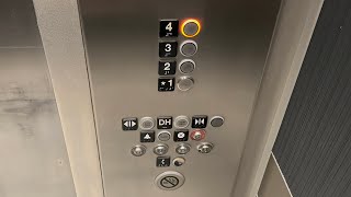 Rare Kone Hydraulic Elevator - 2Nd Street District Parking Garage - Austin, Tx