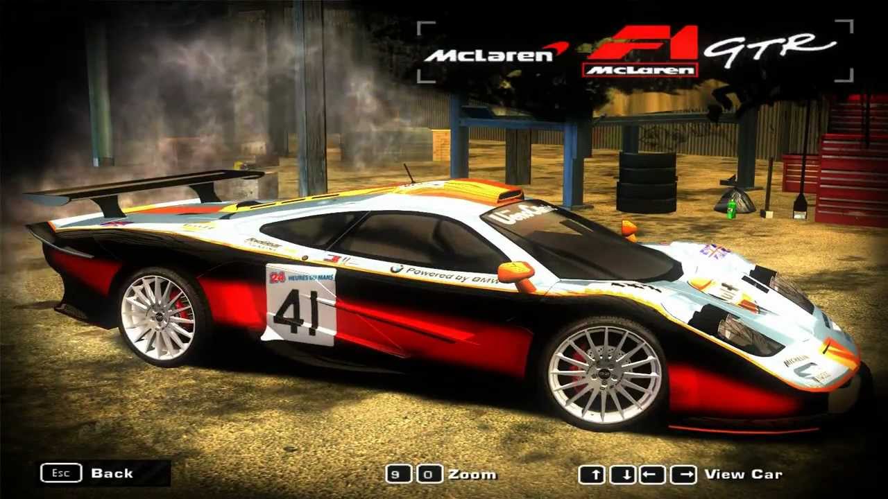 nfs most wanted 2005 car list