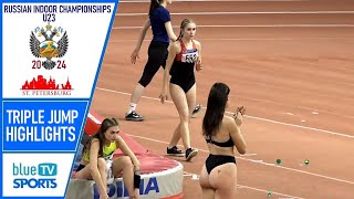 Womens U23 Triple Jump Russian Athletics