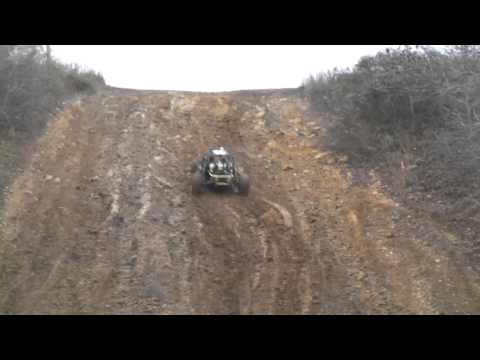 VW Rail Buggy climbing Horsepower Hill at WITC New Years Ride