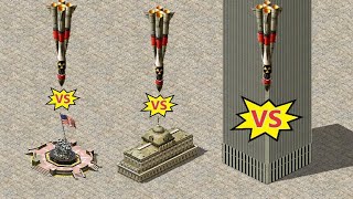Iconic Buildings Vs Nukes 2 - Red Alert 2