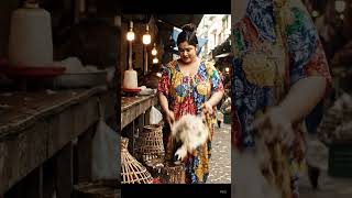 Indian Lady Slaughter Chicken