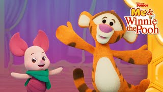 Rainy Day Puppet Show Me & Winnie The Pooh Vlog 6