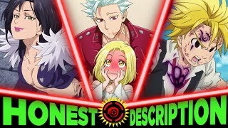 Every Seven Deadly Sins Anime Arc - Honest Anime Descriptions (Nanatsu no Taizai)