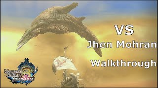Monster Hunter 3 Ultimate Jhen Mohran Mh3U