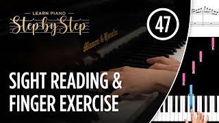 Piano Sight Reading & Finger Exercise 47