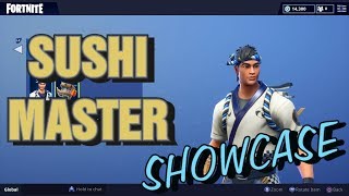 Fortnite New Sushi Master Showcase