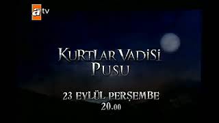 Kurtlar Vadisi Pusu Star Tv'den Atv'ye Geçiş Fragmanı HD 720p