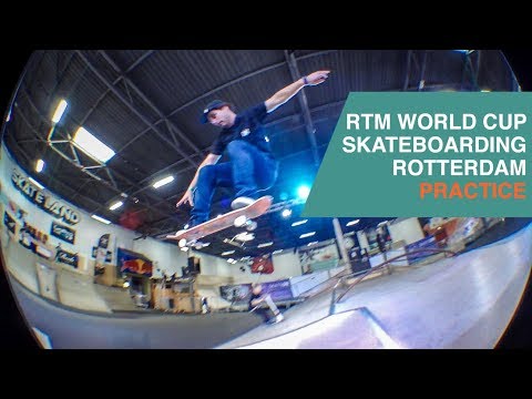 RTM World Cup Skateboarding Rotterdam (Egor Golubev, Christopher Khan, Douwe Macare