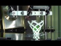 A 3D Print That Looks Like It Comes Out Of Thin Air. Time Laps & Real Time. Rostock Printer
