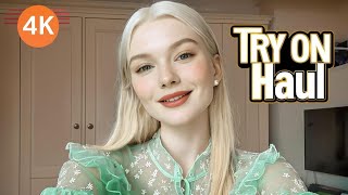 4K 2025 Transparent Try-On Haul See-Through Fashion Must-Haves