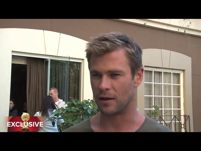 Chris Hemsworth "Blackhat" HFPA Exclusive
