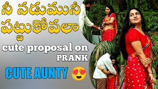 న నడమన పగడదనక మటల లవ Aunty Prank Videos Funny Telugu Pranks In Telugu Teagilasa