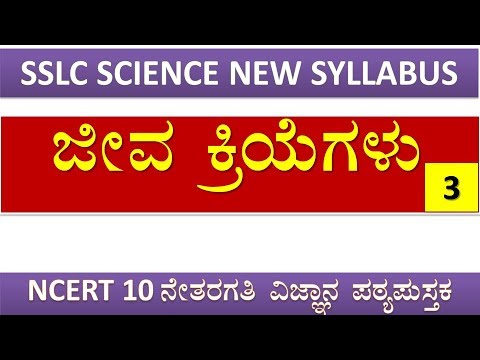 SSLC SCIENCE Ch:-6 Life Processes part 3
