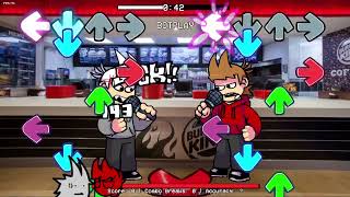 Friday Night Funkin Vs Tord Red Fury Mod - Burger.