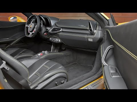 Обзор Ferrari 458 Italia, интерьер