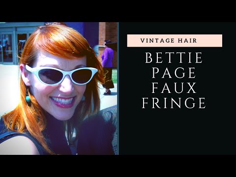  little twist on the miss Betty Paige look from the 1940's Enjoy Susie