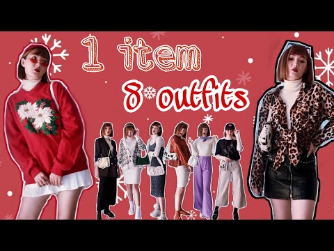 MIX ĐỒ CỰC XINH CHỈ VỚI 1 ÁO LEN CỔ LỌ | Tips phối đồ mùa lạnh | Một Ngày Mới