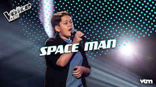 Ezra - 'Space Man' | Blind Auditions | The Voice Kids | VTM