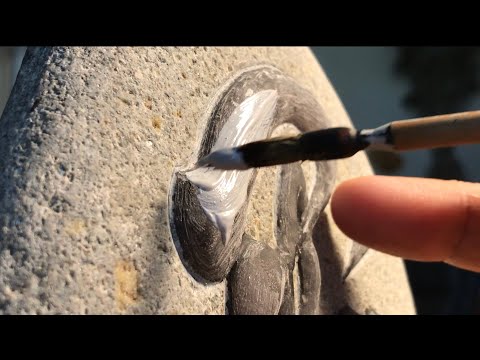 Cách đắp chữ nổi thư pháp