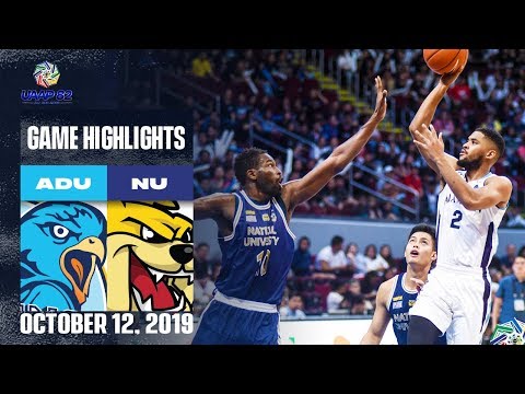AdU vs. NU - October 12, 2019 | Game Highlights | UAAP 82 MB
