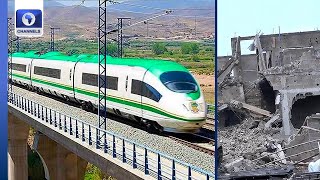Lasg Demolishes 17 Houses Blocking Drainage In Lekki, Inspects Marina-Lekki Rail Line