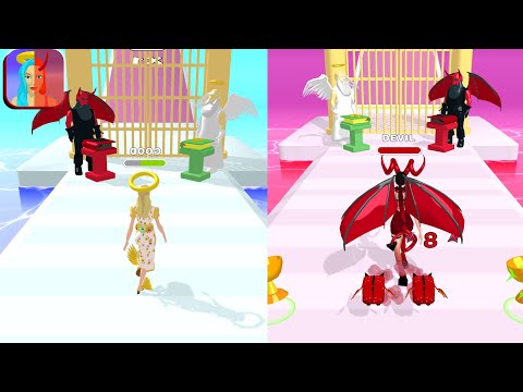 DESTINY RUN 💇♀️👠 All Levels Walkthrough iOS, Android New Game Update Max Level 1 - 3