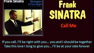 Watch Frank Sinatra Call Me video