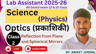 Lab Istant 2025 Science Physics Cl 2 Reflection From Plane & Spherical Mirror