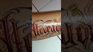 Tattoo Temporary Tulisan Nama