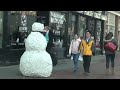 snowman prank