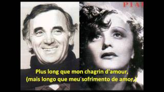 Watch Edith Piaf Le Bleu De Tes Yeux video
