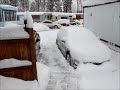 Lolo MT video: Snow Storm Lolo, Montana