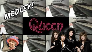 Queen Medley & Remix | Instrumental Cover + Freddie Mercury Acapella Tracks!