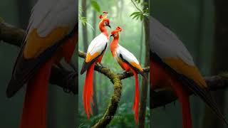 Let Your Heart Melt Stunning Paradise Birds In Action
