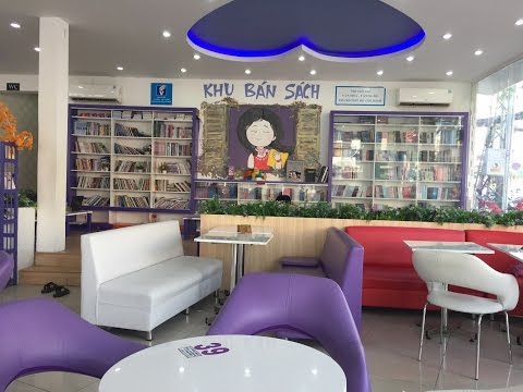 Kho Tư liệu Xây dựng - Nội thất Quán Cafe sách | Bố trí bên trong Book Cafe