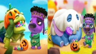 My Talking Hank Islands - New Adventure Update Revamp Outfit Halloween Trick Or Treat Gameplay