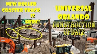 Universal Orlando Resort New Harry Potter Coaster / Show Construction Update 5.20.18 TRACK'S HERE!