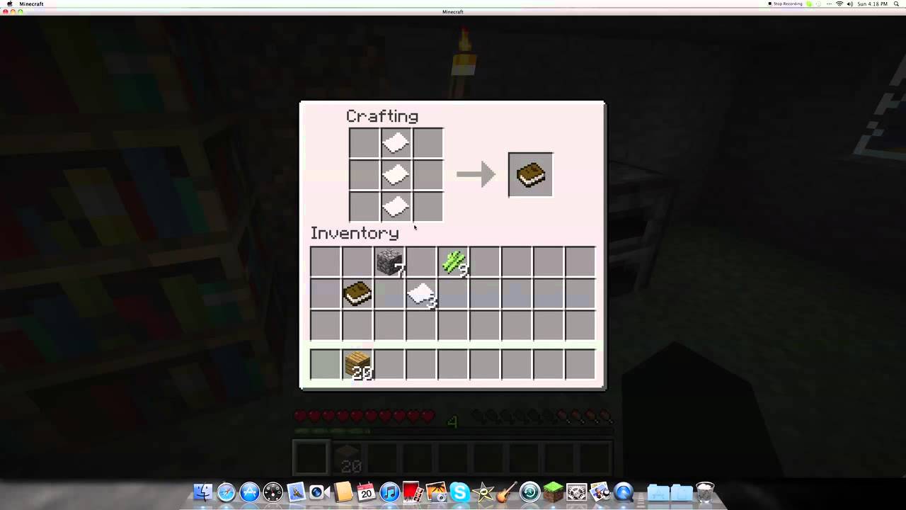 Minecraft How To Make Paper 1 3 2 Tutorial How To Make Paper
