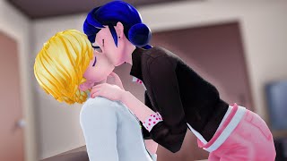 【MMD Miraculous】Love Moment ♥ (Adrienette)【60fps】