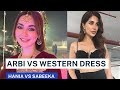 nEw Hania Amir Flaunts in Her Arbi Dress | Sabeeka Imam Bo*ld Look | hania aamir hot look interview